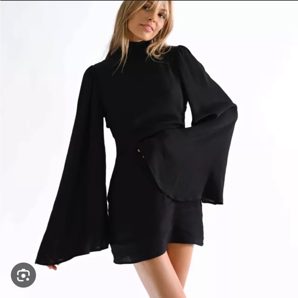 Elegant Black Women's Dress